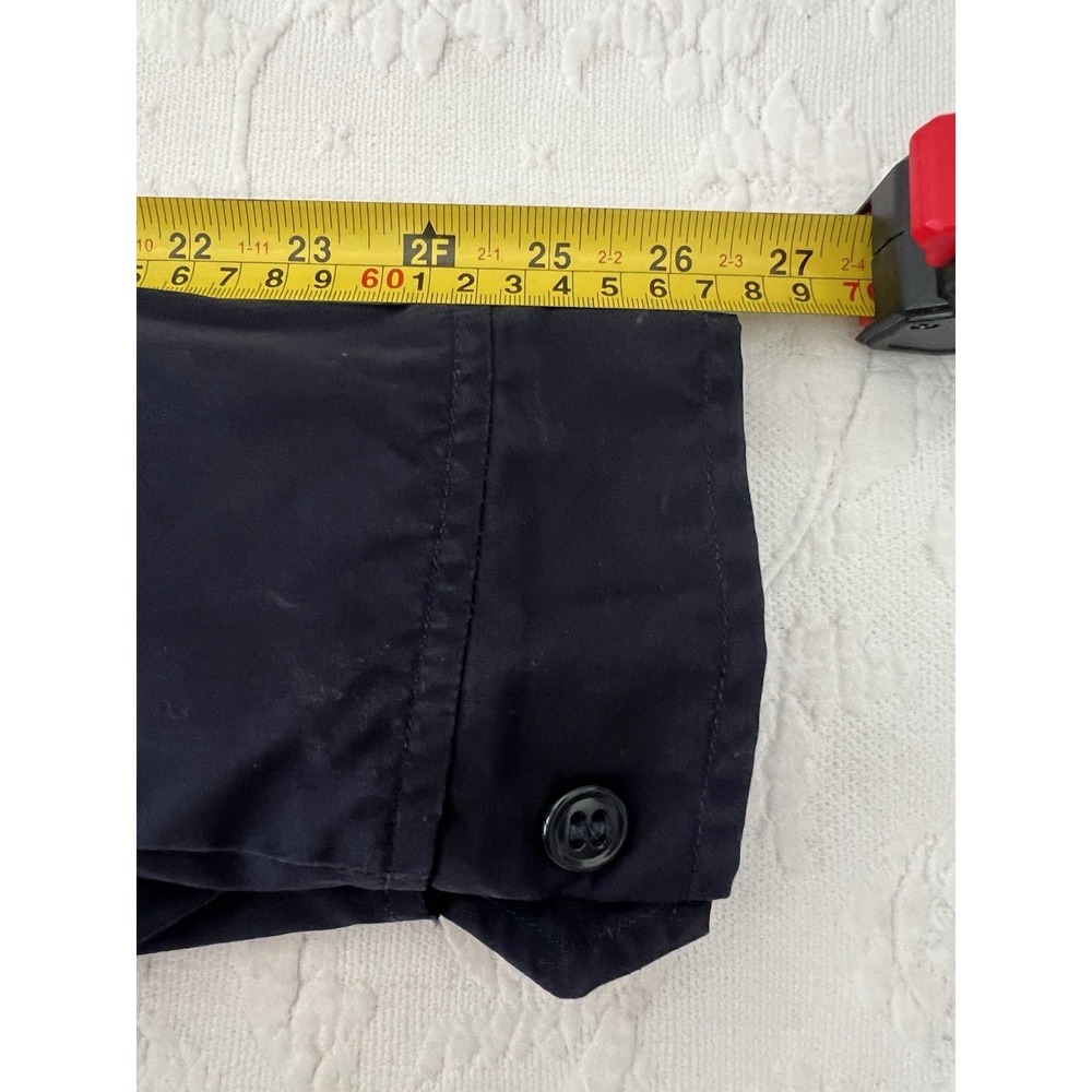 Vtg 70s US Air Force Jacket 42XL Blue Poplin Zip Up Military USN USAF Bomber - Picture 15 of 15